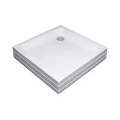 Ravak A007701120 - Kvadratna tuš kad ANGELA 90x90 cm bela