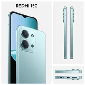 Xiaomi mobilni telefon Redmi 15C, Dual Sim, 8GB/256GB, tirkizna
