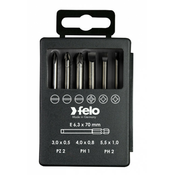 Felo set bitova Industrial Bit-box Profi 73 mm SL/PH/PZ 6 kom ( 03092716 )