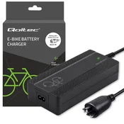 Qoltec Hitri polnilnik za električno kolo/skuter 36V | 42V | 4A