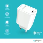 Kucni punjac Pluginn PI-D61S, PD3.0, PPS, 20W beli