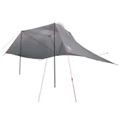 vidaXL vidaXL Avto šotor Siva in oranžna 350 x 250 cm Poliester in jeklo, (5000309366)