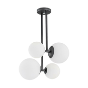 Argon 1645 - Lestenec na drogu ASPEN 4xE27/15W/230V antracit