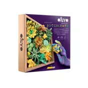 DIY set z zračno glino SUKULENTE ?? ENERGIJA