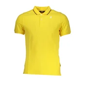 K-WAY YELLOW MEN'S SHORT SLEEVED POLO SHIRT