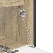 Užitna šipka za šarku 2 pcs Srebrno 190 mm Željezo