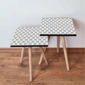 Hanah Home Set klub stocica 2Shp10, 2 komada, Beli