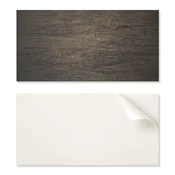shumee Vinilna plošča s potiskom, pripravljena za montažo, 100x50 cm, tekstura lesa z risbo
