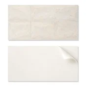 shumee Lepljena vinilna plošča za hodnik 100x50 cm tekstura naravnega kamna