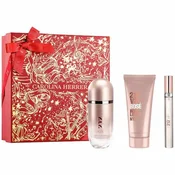 Carolina Herrera Ženski parfemski set 212 VIP Rose, EDP 80ml + BL 100ml + EDP 10ml