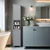 Songmics Kopalniška omarica 301x301x1701 cm siva