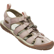 Keen Womens Clearwater CNX Sandal Timberwolf/Fawn 38,5 Ženske outdoor cipele