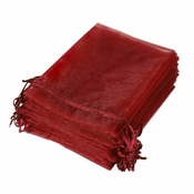 Vrecica Organza Medium - Crvena