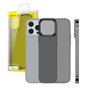 Baseus Simple Transparent Case za iPhone 13 Pro Max (siva)