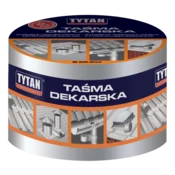 shumee STREŠNI TESNILNI TRAK 10CM*10MB SREBRNI/ALUM