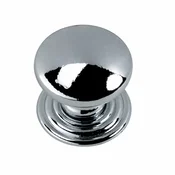 POHIŠTVEN GUMB HETTICH DIY, FI 22MM , KROMIRAN