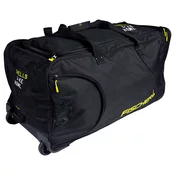 Torba za hokej na kolesih Fischer DeLuxe Black/Yellow Junior