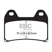 Klocki hamulcowe EBC FA244V V-PAD (kpl. na 1 tarcze)
