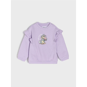 Sinsay - Dukserica crewneck Bambi - lavanda