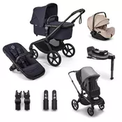 Bugaboo Fox 5 Renew BLACK/DEEP INDIGO-DEEP INDIGO, komplet 6v1