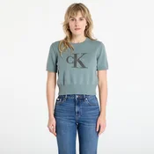 Pulover Calvin Klein Jeans Chunky Cotton Graphic Sweater Grey XXS