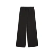 PUMA EVOSTRIPE Spacer Wide Leg Pants Women, Clothing, Black, M