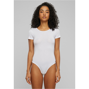 Womens Organic Stretch Jersey Body - White
