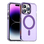 Hibridni ovitek Techsuit CandyCase MagSafe za iPhone 14 Pro - purple