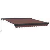 Tenda na rucno uvlacenje smeda 300 x 250 cm