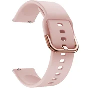 GS Univerzalni silikonski pašček 20 mm, roza