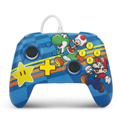 Power A Izboljšani žični krmilnik za Nintendo Switch - Super Mario Mushroom Kingdom Friends