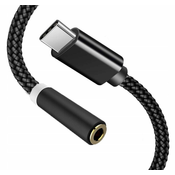 CO2 Co2 Adapter Usb-C Mini Jack 3,5 Mm Adapter Aux Kabel Za Samsung Apple Z Dac