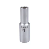 FORTUM nastavki za ključe, podaljšani 1/2, 11 mm, D 77 mm, 61CrV5 4700511