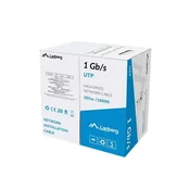 slomart LANBERG LAN UTP 1GB/S 305M ŽICA CCA SIVA