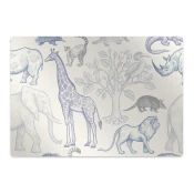 Decormat Podloga za stol Madagascar animals 140x100 cm 15 cm