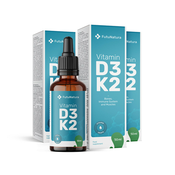 3x Vitamin D3 + K2 – u kapima, ukupno 150 ml