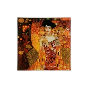 Carmani, dekorativni krožnik - Adele Bloch - Bauer I - Klimt 13x13cm