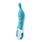 Satisfyer A-Mazing 2 Turquoise Vibrator, 2 motora, 12 modova vibracije, 22.1 cm, Plavi