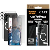 shumee Ovitek + steklo za Samsung Galaxy S25 Ultra PanzerGlass zaščitno steklo