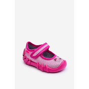 Befado Shiny Cat Ballerina Slippers pink