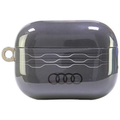 Maska Audi IML Geometric Pattern AirPods Pro 2 cover gray AU-IMLAPP2-A6/D3-GY (AU-IMLAPP2-A6/D3-GY)