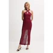 Obleka Guess CYNTHIA rdeča barva, W5YK48 Z37G0