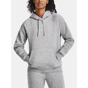 Under Armour Ženska jopica s kapuco Rival Fleece Grey