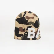 Kapa A BATHING APE 1St Camo Knit Cap Yellow Universal