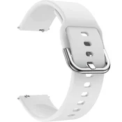 GS Univerzalni silikonski pašček 18 mm, bel