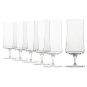 6-piece beer glass set, crystalline glass, 405ml, Basic Bar Motion -