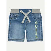 Guess Jeans kratke hlače N4GD15 D4GV0 Modra Regular Fit