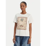 Weekend Max Mara Majica Pantera 2615971032 Bela Regular Fit