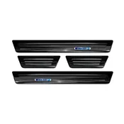 Door sill trims Toyota Yaris Cross 2021- (dark, glossy)