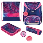TORBA ŠOLSKA ANATOMSKA 4/1 ULTRALIGHT PLUS TROPICAL CHILL HERLITZ 50043224 * DO ISTEKA ZALOG